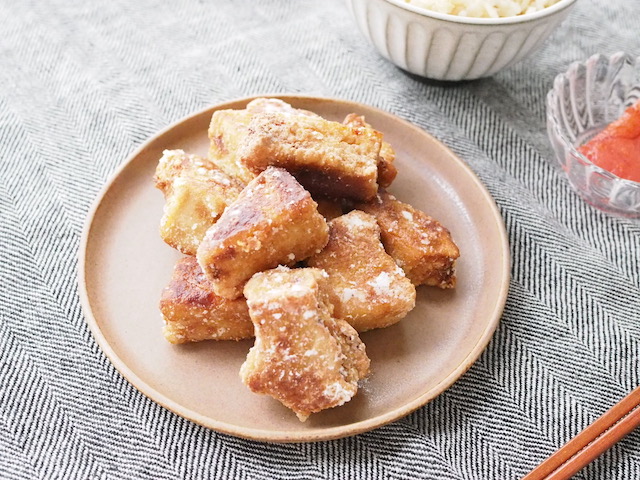 高野豆腐のから揚げ